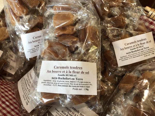 Caramels tendres au beurre et a la fleurs de sel