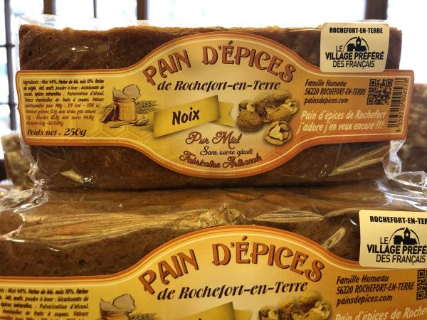 Pain d'épices aux noix