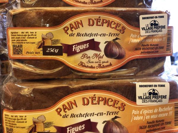 Pain d'épices aux figues "spécial foie gras"